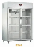 Tủ lạnh 2 cửa kính có quạt mát luxury