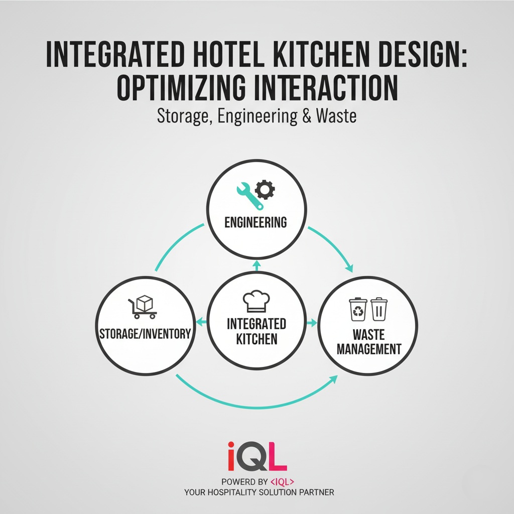 Thiết kế bếp nhà hàng tích hợp IQL