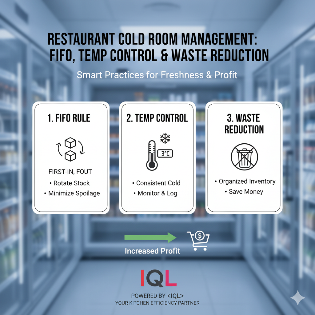 Quản lý kho lạnh, tủ lạnh hiệu quả