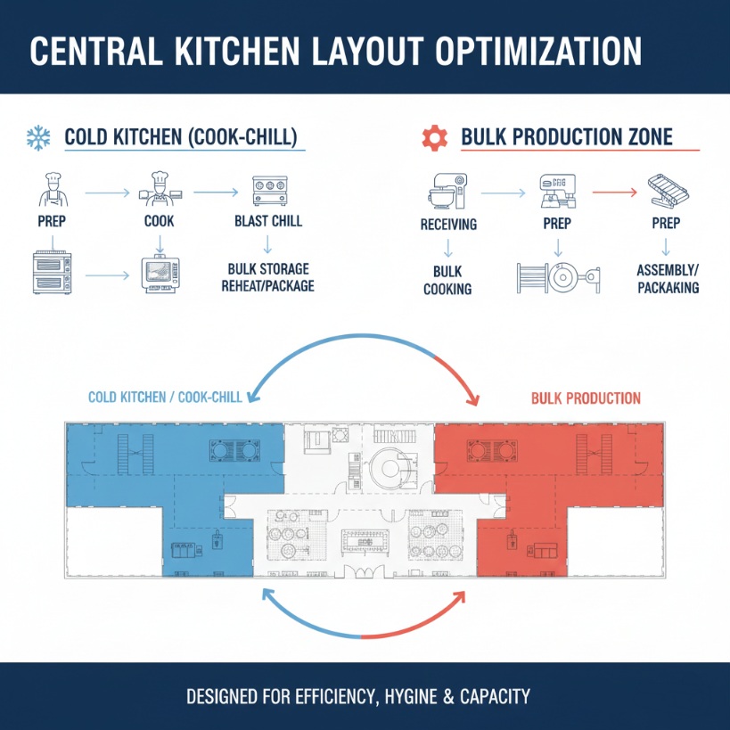 Thiết kế bếp trung tâm chuyên nghiệp