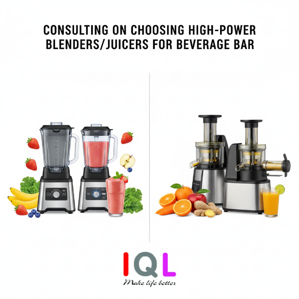 Chọn máy xay sinh tố và máy ép cho quán