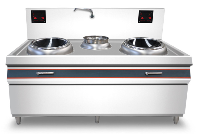 Bến xào đôi điện từ chảo rời D500