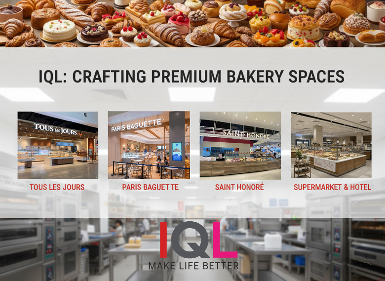 IQL chuyên gia kiến tạo không gian bếp bánh cao cấp