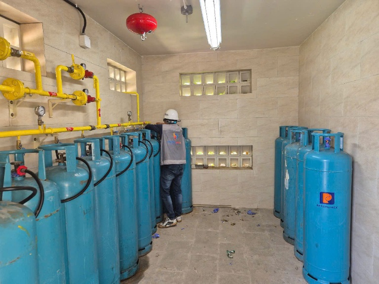 Lắp đặt hệ thống gas trung tâm