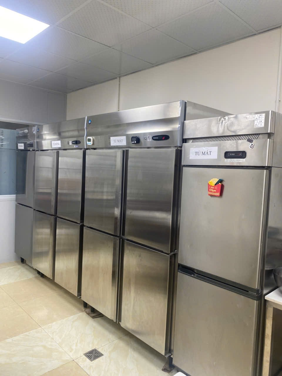 Hệ thống lưu trữ bằng tủ đông và lạnh của Hoshizaki Nhật Bản