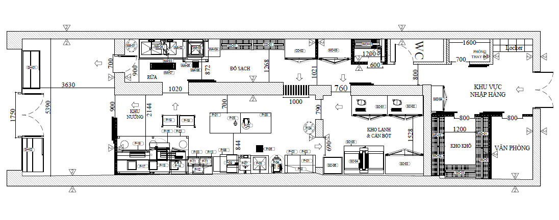 IQL thiết kế bếp bánh chez lisa