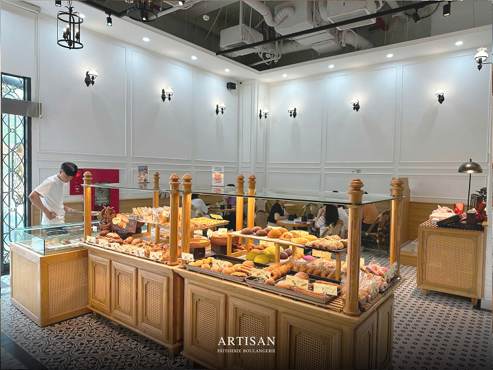 bánh ngon mỗi ngày tại Artisan Bakery Mễ Trì