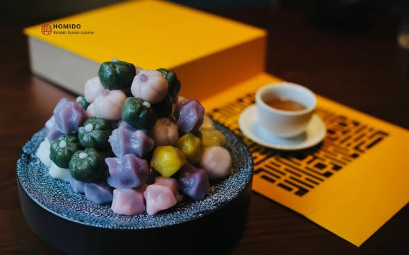 bánh ngon tại nhà hàng Homido quận 1, TP HCM