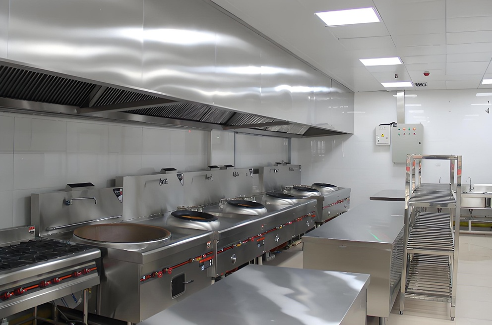 thiết kế bếp căng tin IQL