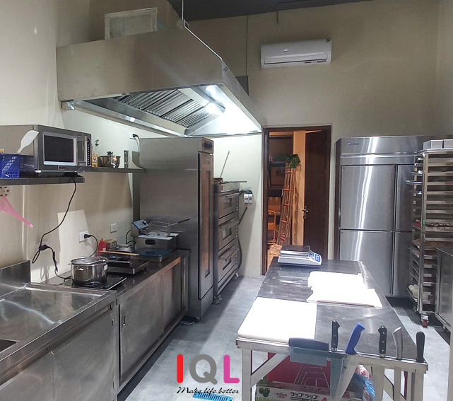 IQL lắp đặt bếp bánh the seasons house