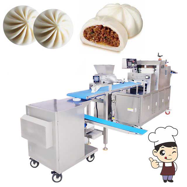 dây chuyền sản xuất bánh bao hấp