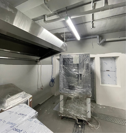 lắp đặt lò nướng Softmill 10 khay tại nhà hàng Homido quận 1