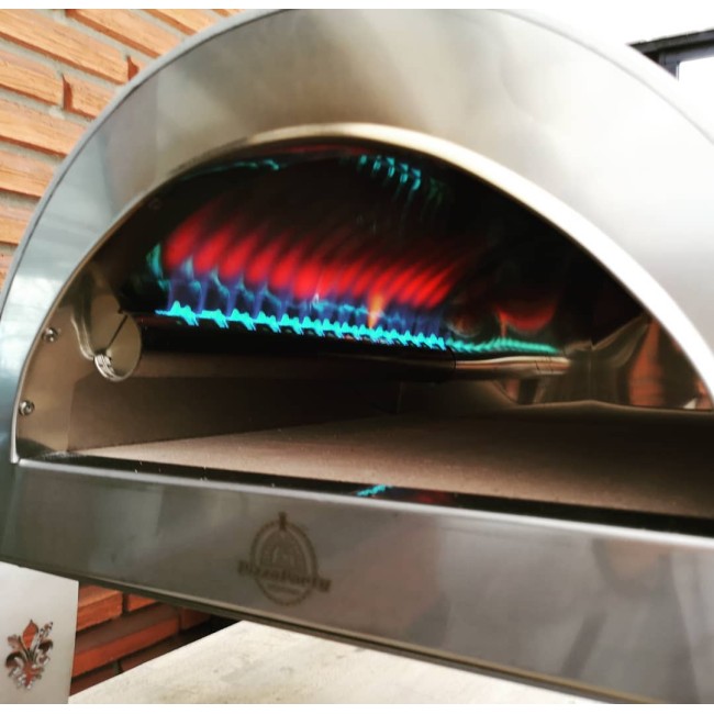 Lò pizza dùng gas