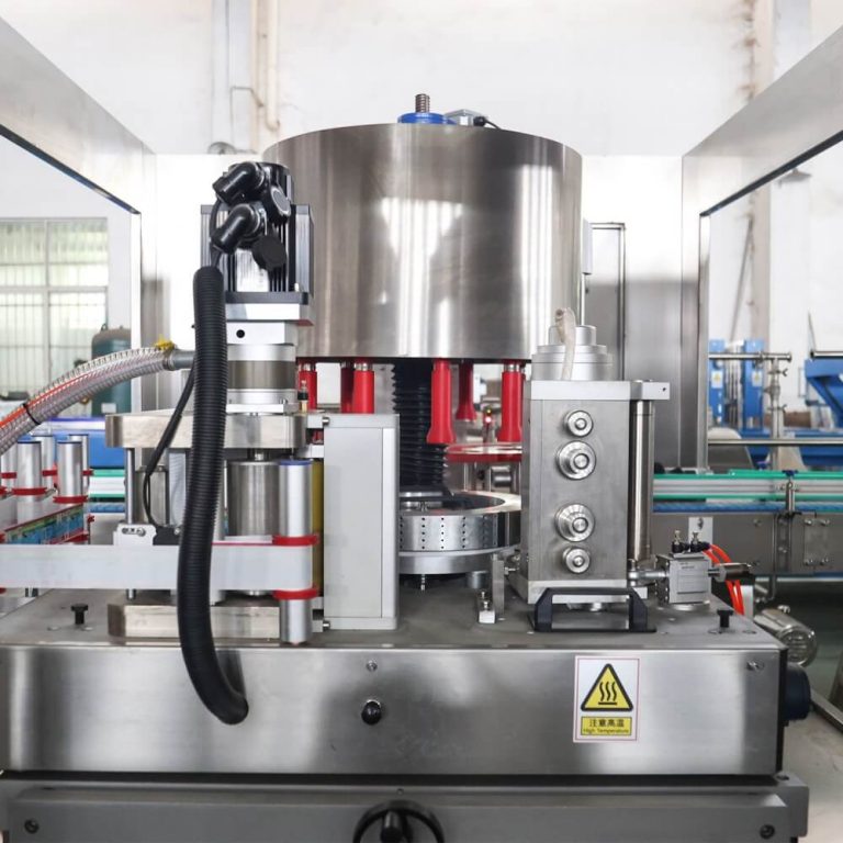 máy dán nhãn chai tự động bằng keo nóng chảy