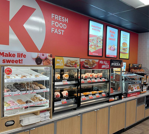 thiết kế bếp fastfood