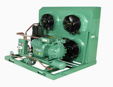 Hạ tầng lắp đặt cụm máy nén giải nhiệt cho hệ thống tủ cấp đông siêu tốc công nghiệp