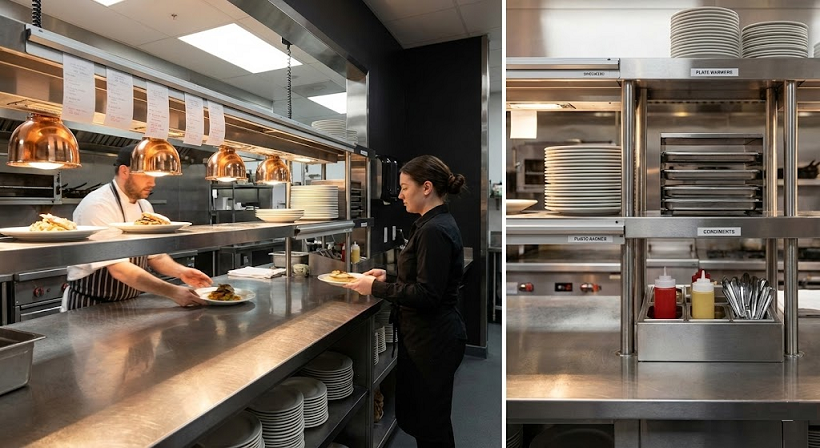 thiết bị inox cho bếp nhà hàng