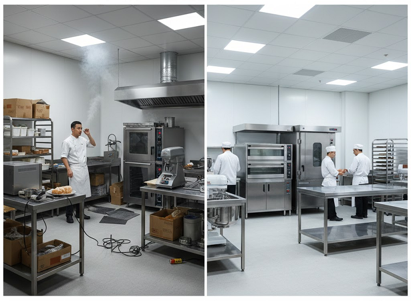 thuê setup bếp bánh