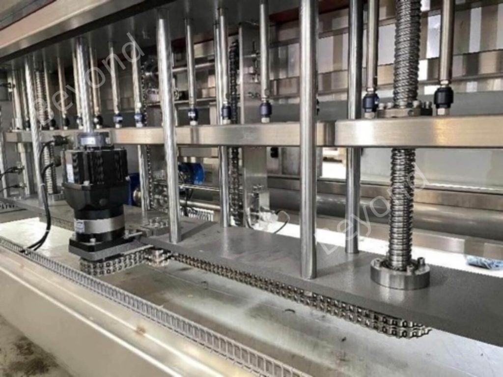 thành phần truyền động máy chiết rót nước rửa chén