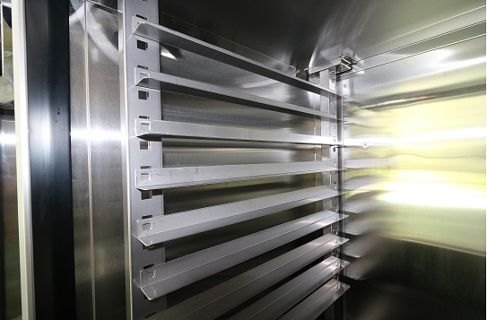 thiết kế dạng rack của tủ đông nhanh softmill
