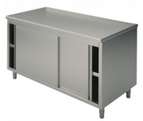 Tủ 2 cánh cửa lùa inox 204