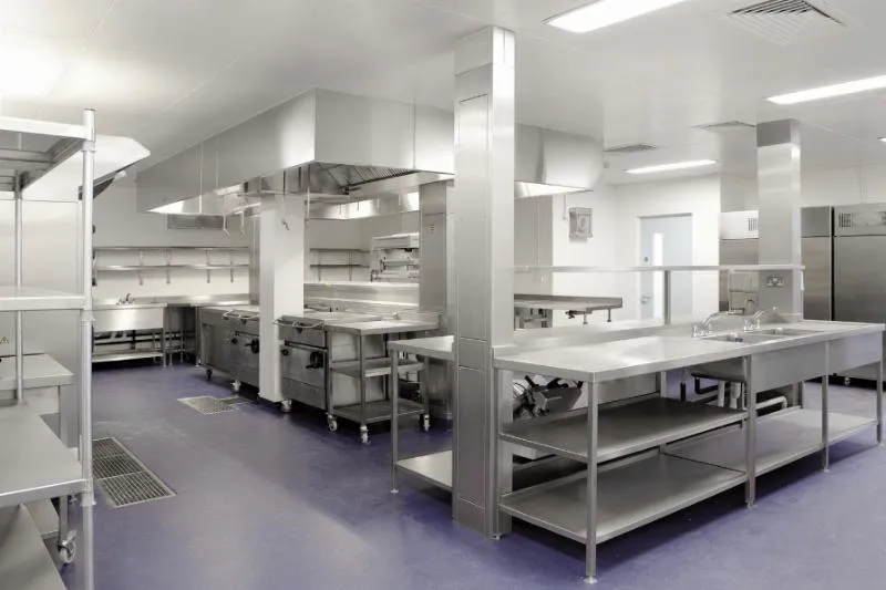 vật liệu cho bếp công nghiệp IQL